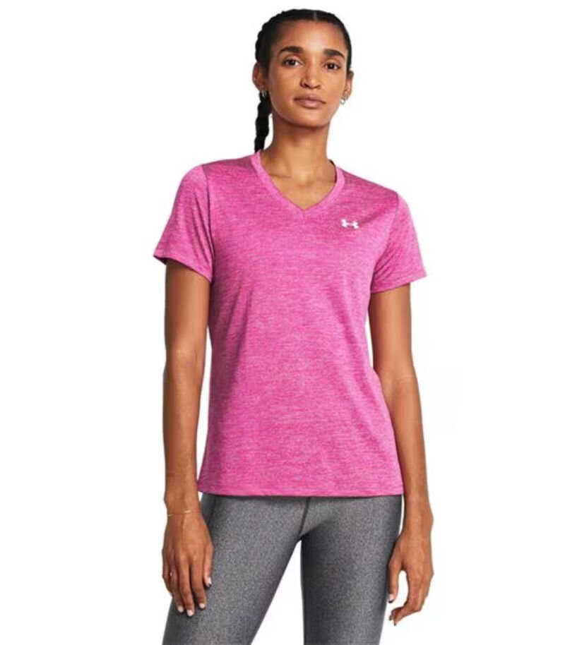 under armour gym top in pink